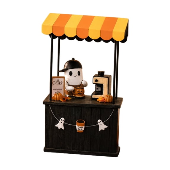Ghost Coffee Figurine Desktop Decoration