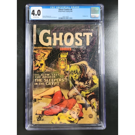 Ghost Comics #6 - CGC 4 Comic Book