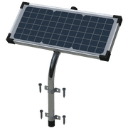 Ghost Controls  10 Watt Monocrystalline Solar Panel for Automatic Gate Openers - Model AXDP