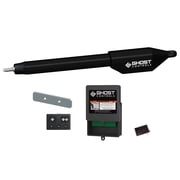 Ghost Controls  HDP1 Automatic Gate Opener Kit for Column Mounted and Decorative Driveway Swing Gates with Gate Opener Remote - Solar Gate Opener Capable - Manor Series