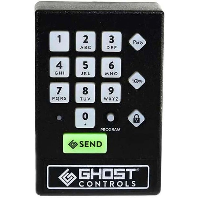 Ghost Controls Premium Wireless Keypad for Automatic Gate Openers