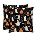 thumbnail image 1 of Ghost Covers Throw Pillow Set - 2 Pack Throw Pillow Inserts Included - Unique Patterns - 16x16, 18x18, 20x20 Inches for Home Decor - Throw Pillow - Decorative Pillows, 1 of 6
