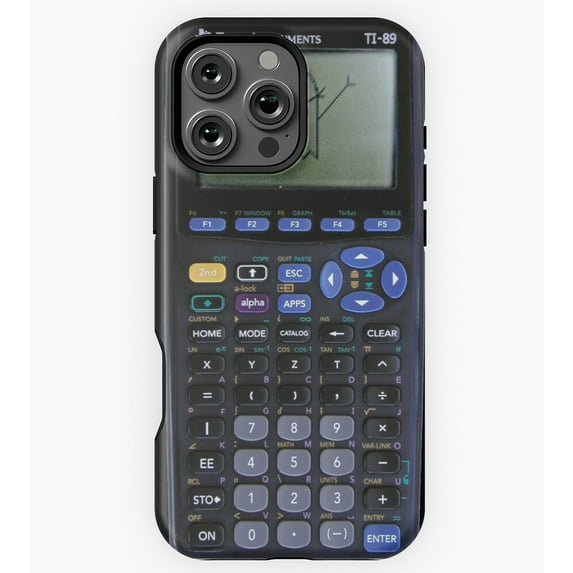 Ghost Dabbing on Calculator GA2255 Phone Case for iPhone 11 to 17 Pro Max