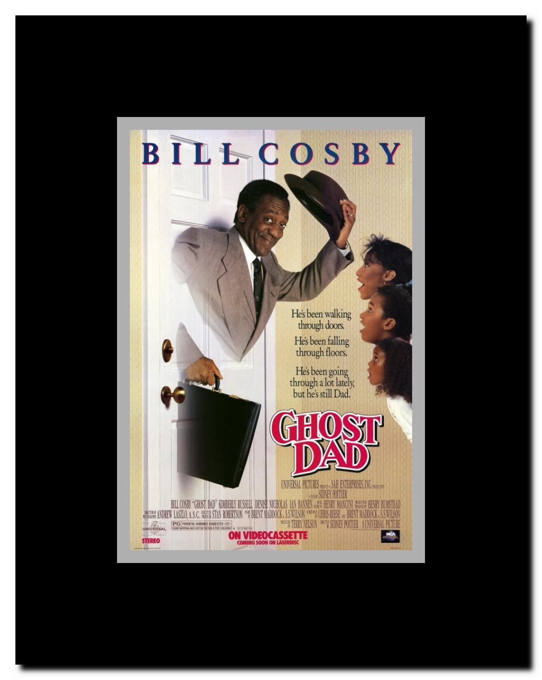 Ghost Dad Framed Movie Poster