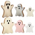 thumbnail image 1 of Ghost Decor 6 Pcs Wooden Ghost Halloween Decor Cute Halloween Decor For Mantel Shelf Window Sill Halloween Home Decor Halloween Decorations Indoor For Kitchen Tabletop Holiday Display,A,B, 1 of 7