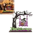 thumbnail image 1 of Ghost Decor Halloween Figurines Ghost On A Swing Halloween Decorations Outdoor Halloween Gifts Halloween Home Decor Swinging Ghost, 1 of 5