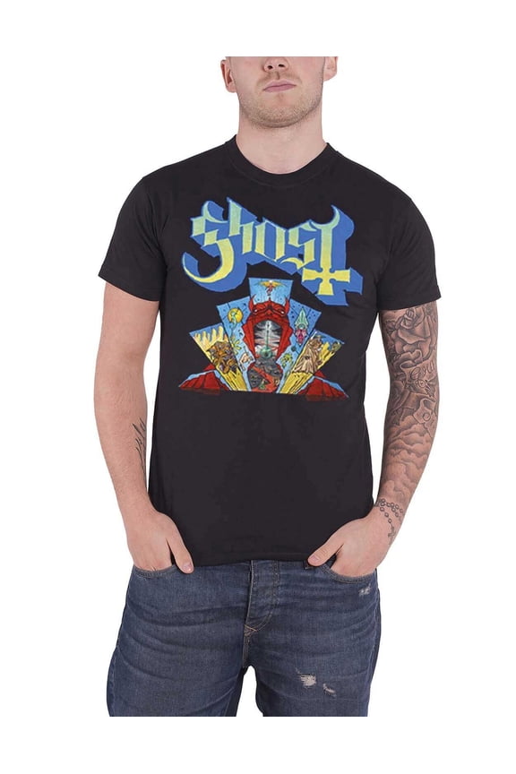 Ghost Devil Stained Glass Window T Shirt