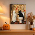 thumbnail image 1 of Ghost Diamond Art Painting Kit, Toilet Cat Ghost 5D Diamond Painting Dots Art Kit for Adults Beginner, DIY Full Round Gem Crystal Art Paint by Diamond, 11.8" x 15.7" Home Wall Decor, 1 of 8