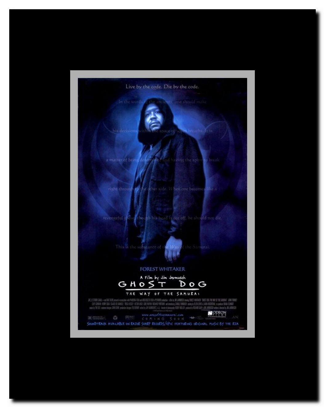 Ghost Dog: the Way of the Samurai Framed Movie Poster