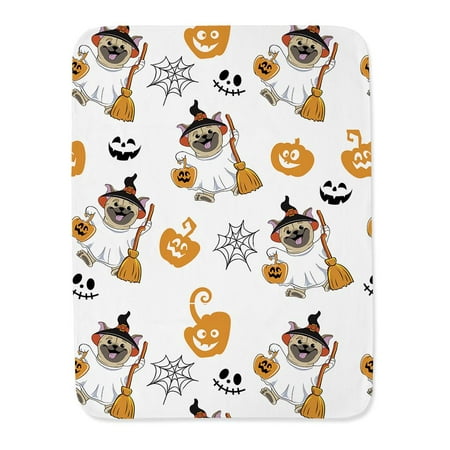 Ghost Dogs Halloween Blanket -Image by Shutterstock,
