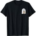 thumbnail image 1 of Ghost Drinking Coffee Funny Halloween Costume Coffee Lover T-Shirt, 1 of 4