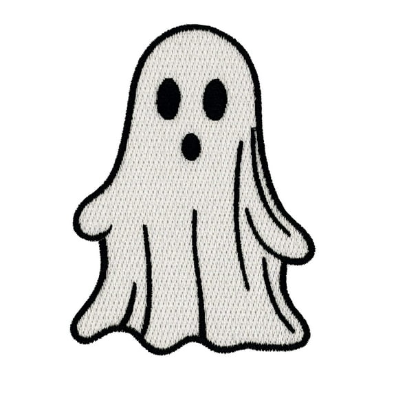 Ghost Embroidered Iron-on Patch | Clayton Jewelry Labs