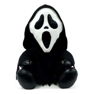1PCS Scream Plush Glow Ghostface Plush Toys Horror Plushies Scream Stuff  Halloween Decoration Horror Themed Gift(Pink)