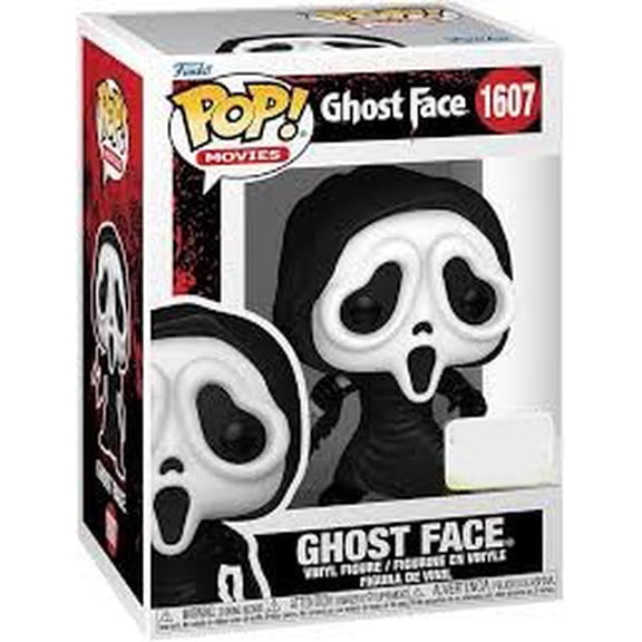 Ghost Face 1607 Glow in the Dark Exclusive Funko Pop With Protector