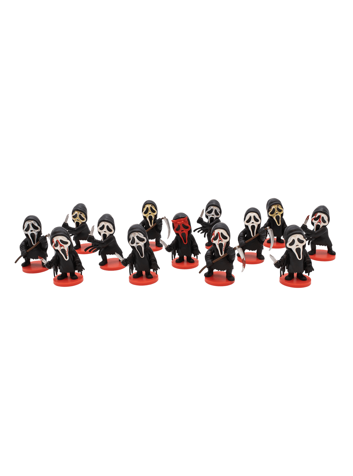 CultureFly Smols Ghost Face Blind Box, Includes 1 Mystery Vinyl Figure, Officially Licensed