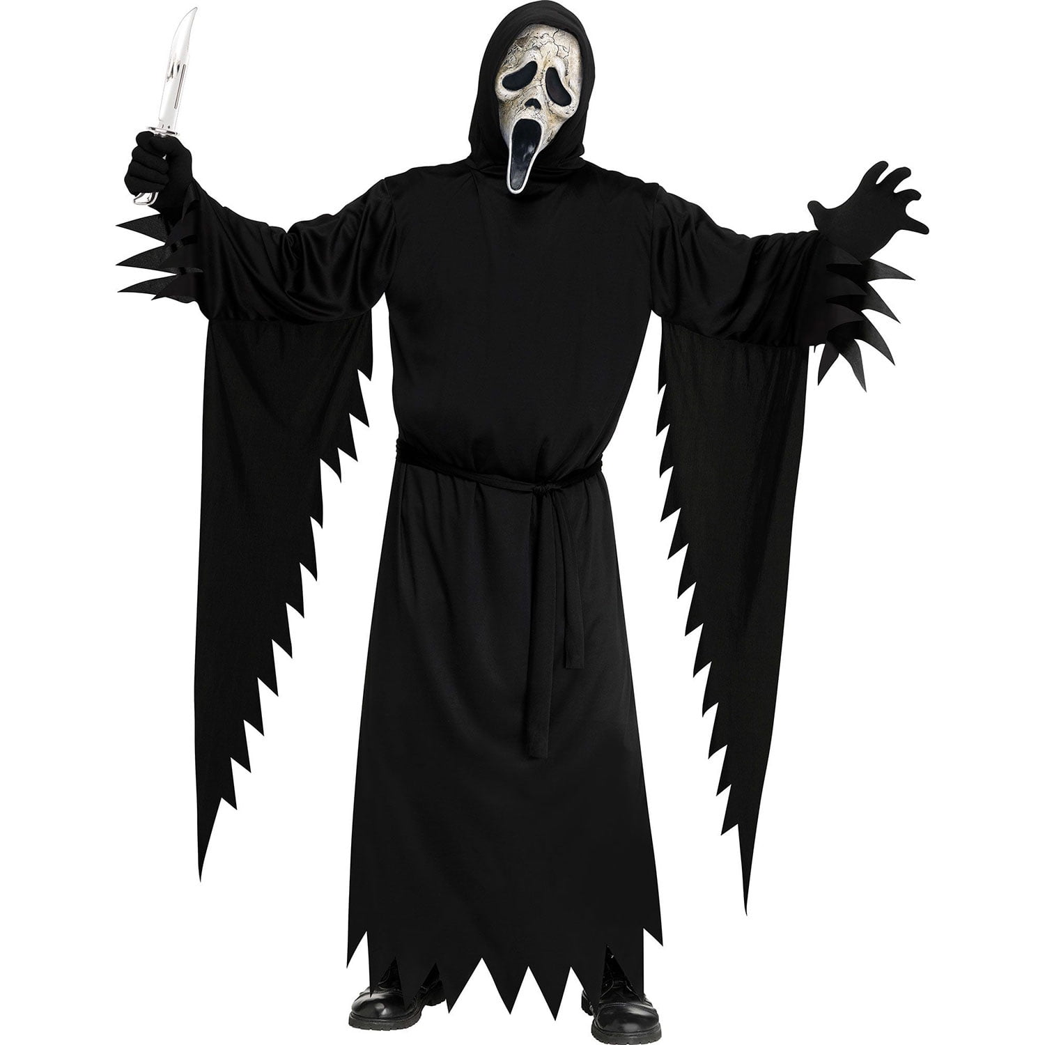 Ghost Face Aged Scream VI Adult Halloween Costume - Walmart.com