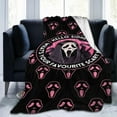 thumbnail image 1 of Ghost-Face Blanket Horror Movie Throw Blanket Anti-Pilling Plush Blanket Lightweight & Ultra-Soft, Warm & Comfy Flannel Fleece Blanket for Couch, Bed, Sofa, 50x60, 1 of 6