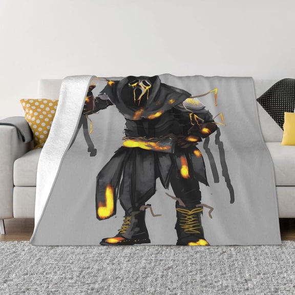 Ghost-Face Blanket - Ultra Soft Micro Fleece Throw Blankets, Comfy Throw Blanket For Couch, Gift For Adults, Kids And Teens, Bed, Sofa, Chair, Camping And Travel 40"X30"