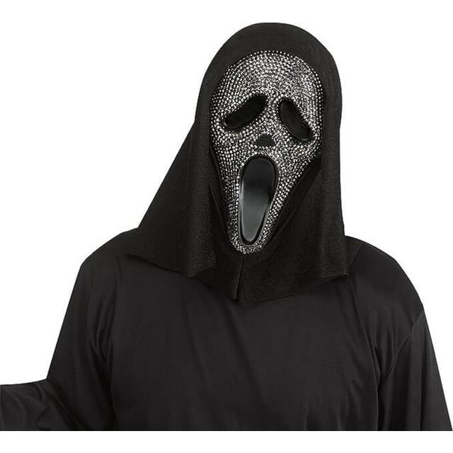 Ghost Face - Bling! - Adult Mask - Walmart.com