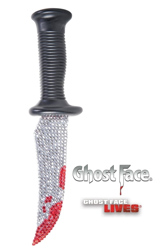 Ghost Face Bling Knife Costume Accessory