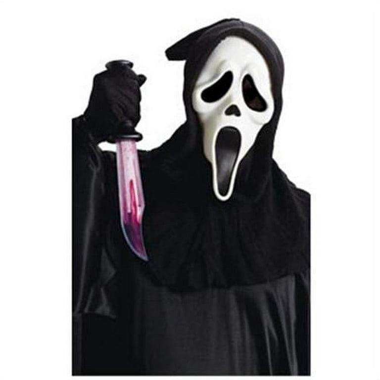 Scream Ghost Face Mask And Knife Set