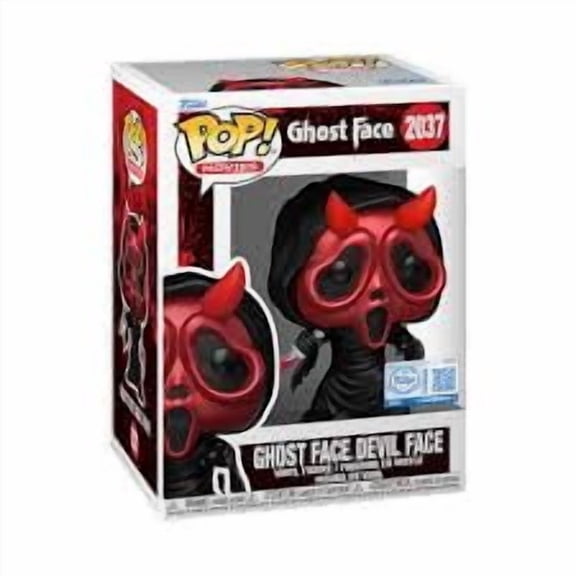 Ghost Face Devil Face 2037 Exclusive Funko Pop with Protector