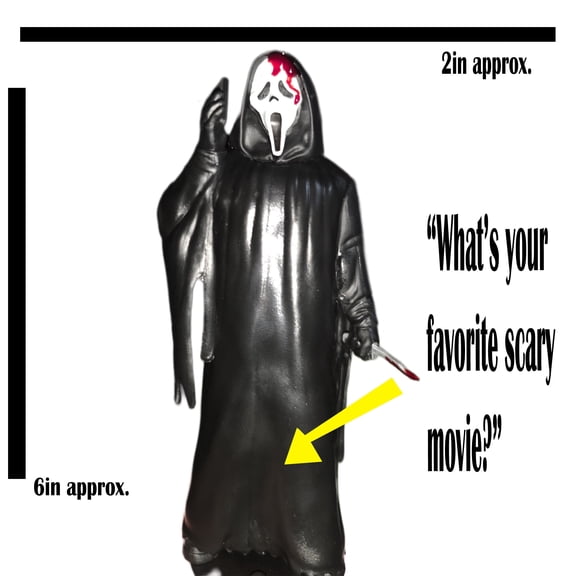 Ghost Face Figurine scream 7 movie cup (TALKING R EDITION) RED VER.