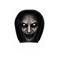 thumbnail image 1 of Ghost Face Headrest Covers, 2 Pcs Scary Headrest Covers for Cars | Spooky Creepy Halloween Auto Head Rest Protector with Ghost Face Mask Design for All Car - D, 1 of 5