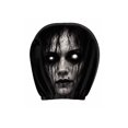thumbnail image 1 of Ghost Face Headrest Covers, 2 Pcs Scary Headrest Covers for Cars | Spooky Creepy Halloween Auto Head Rest Protector with Ghost Face Mask Design for All Car - A, 1 of 5