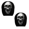 thumbnail image 1 of Ghost Face Headrest Covers, Scary Face Printing Auto Seat Universal Halloween Elastic Models Headrest Protector-Eye Effects Cover Funny Decoration for Car Interior Vehicle Truck SUV (M), 1 of 7