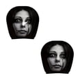 thumbnail image 1 of Ghost Face Headrest Covers, Set of 2 Funny Scary Headrest Covers for Cars, Breathable Washable Head Rest Cover Protector, Halloween Car Interior Decoration Accessories, 1 of 6