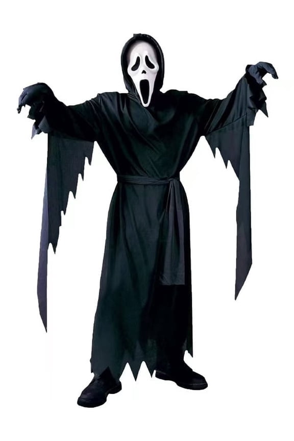 Ghost Face Outfit for Fans Halloween Crew Neck Long Sleeve Tank Tops Men's