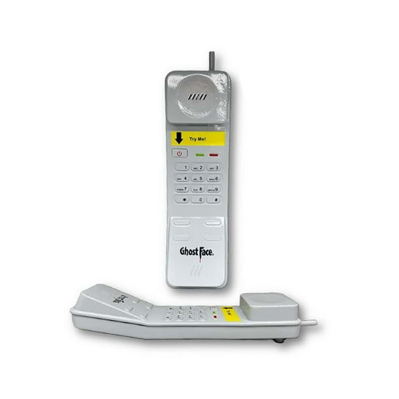 Ghost Face Phone with Sounds Costume Accessory -