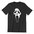 thumbnail image 1 of Ghost Face Scary Halloween Costume Shirt Funny Movie Unisex Men's T-shirt, M, Black, 1 of 6