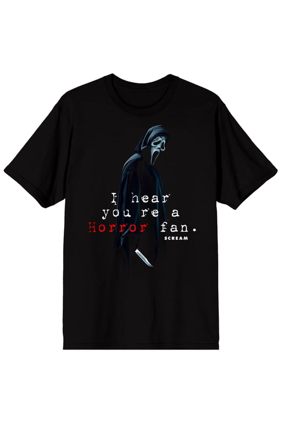 Ghost Face Scream 5 Killer Graphic Tee for Horror Fans-XL