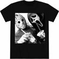 thumbnail image 1 of Ghost Face T-shirt, Fun Halloween Unisex T-shirt For Fan, 1 of 5