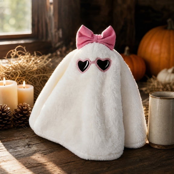 Ghost Face Throw Pillow, Spooky Cute Halloween Decorations Indoor, Gothic Rustic Funny Greepy Halloween Gifts for Bedroom, Livingroom Sofa, Gift
