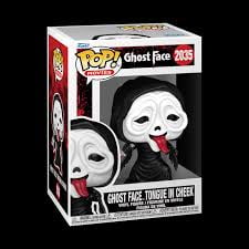 Ghost Face Tongue in Cheek 2035 Funko Pop With Protector