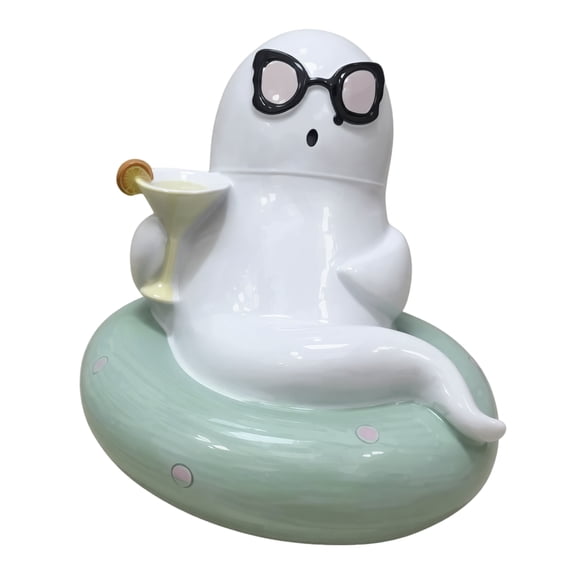 Ghost Figurine Single Piece Colorful Halloween Decor for Indoor Home Desk Shelf
