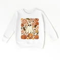 thumbnail image 1 of Ghost Floral Collage - Youth Graphic Sweatshirt and Toddler Graphic Sweatshirt, 1 of 11