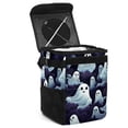 thumbnail image 1 of Ghost Foldable Car Trash Can with Lid, Leak-proof and Hanging Storage Bag - Car Garbage Can for Organization on-the-Go, 1 of 6