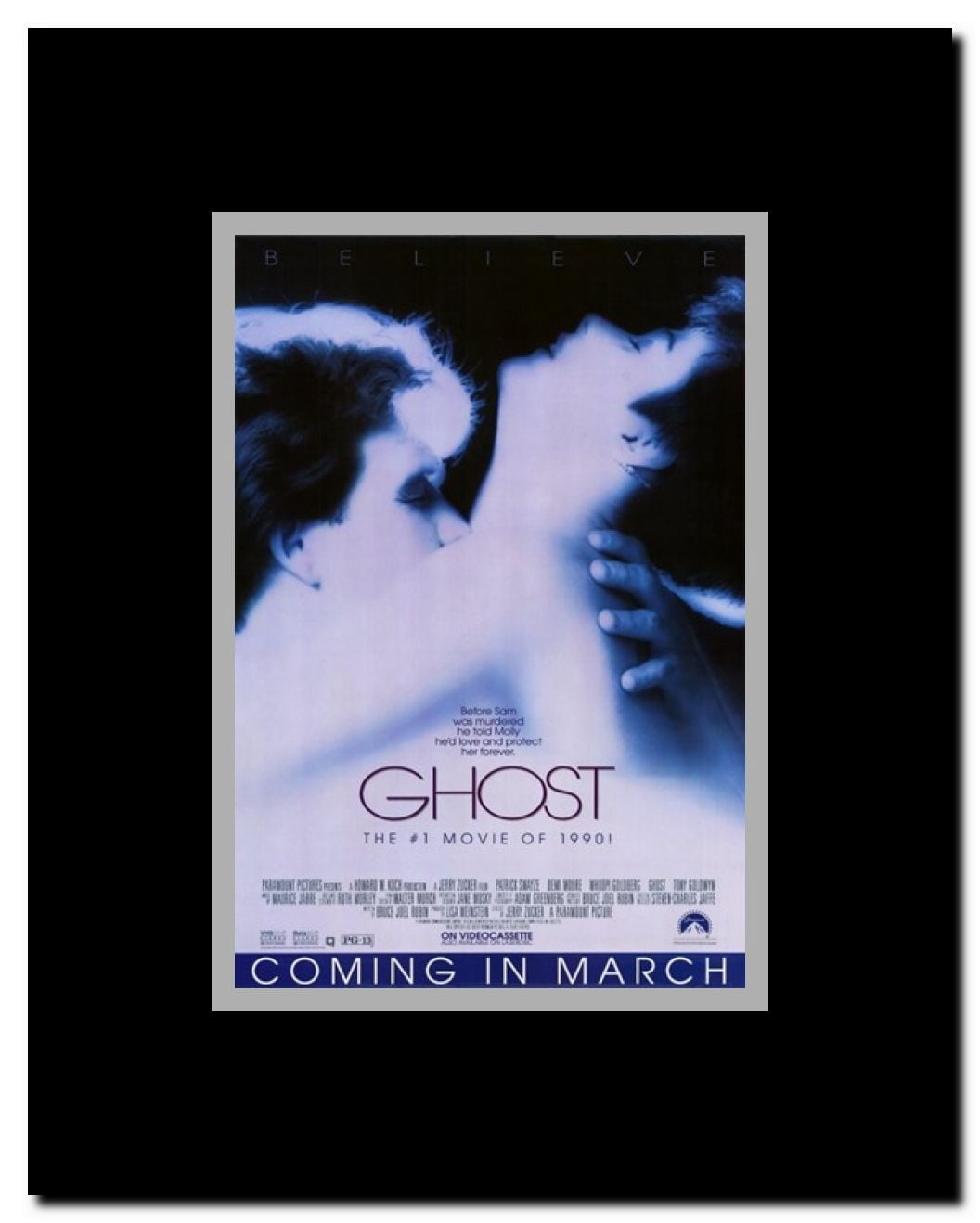 Ghost Framed Movie Poster
