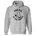 thumbnail image 1 of Ghost Freak in the Sheets Hoodie Sweatshirt Unisex 5X-Large Grey, 1 of 5