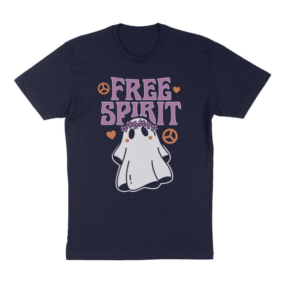 Ghost Free Spirit Shirt Unisex X-Large Navy