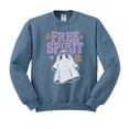 thumbnail image 1 of Ghost Free Spirit Sweatshirt Unisex Large Indigo Blue, 1 of 5