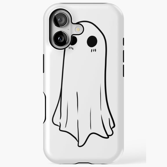 Ghost Friend Cartoon Universal Phone Case for iPhone 11–17 Pro Max