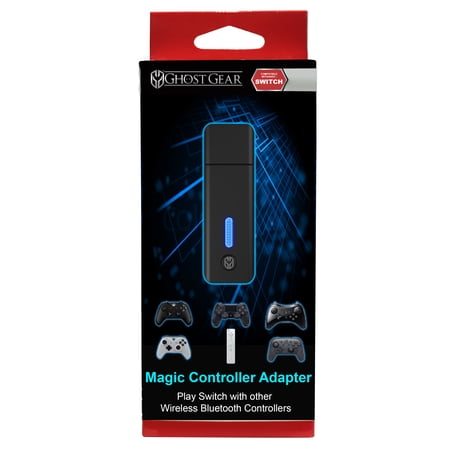 Ghost Gear 80030 Switch Magic Wireless Controller Adapter (Black)