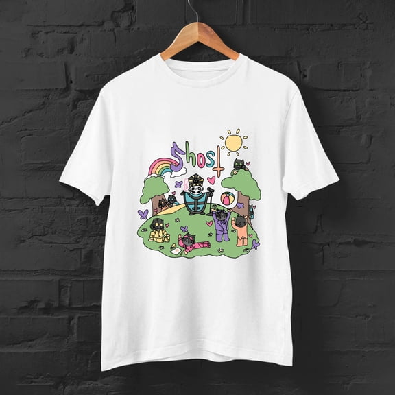 Ghost - Ghost Band Shirt - Ghost Unisex T-shirt - Ghost Band Tee - Ghost Merch - Ghost Band Album- 0 Cotton Apparel