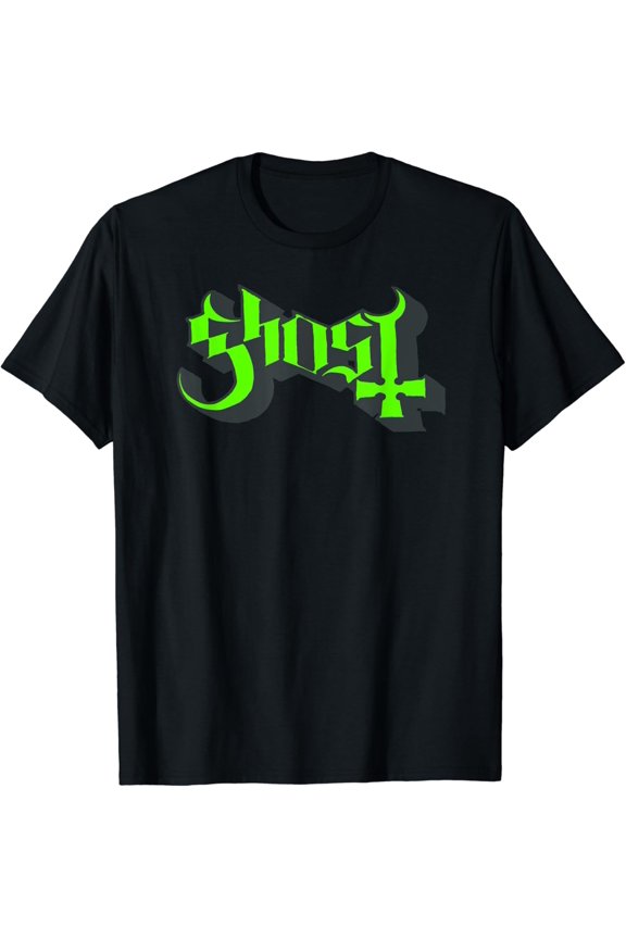 Ghost – Ghost Green Logo T-Shirt