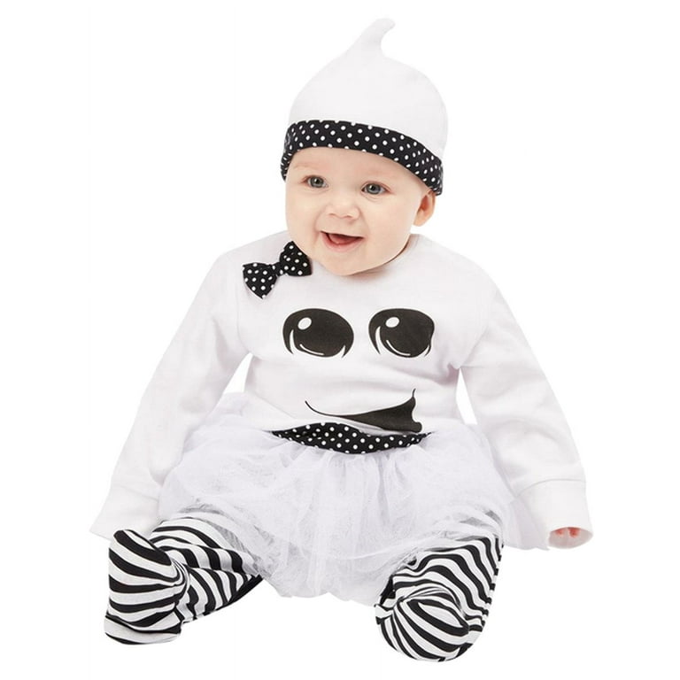 Ghost Girl Baby Costume Black & White Ghost Girl Baby Costume Black & White